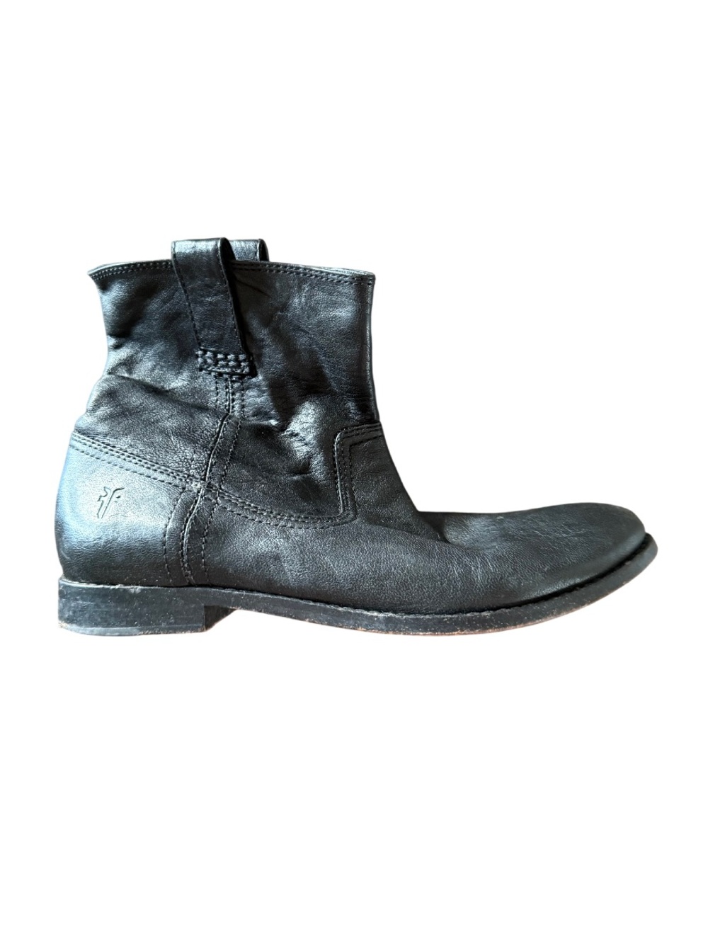 Frye Anna Shortie Leather Boots Size 7.5